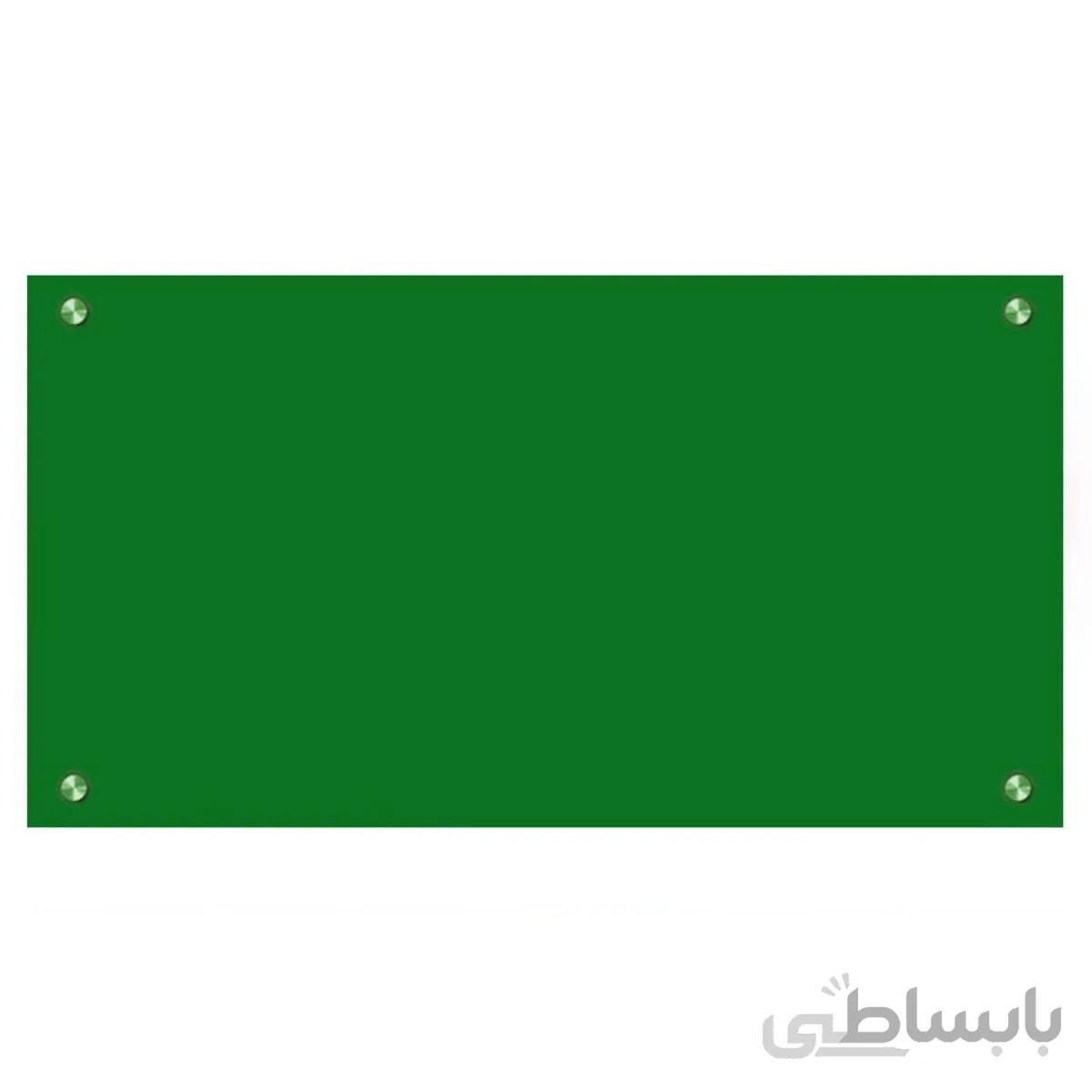 تخته وایت برد شیشه ای مدل CG18 سایز ۸۰ × ۱۲۰ سانتی متر