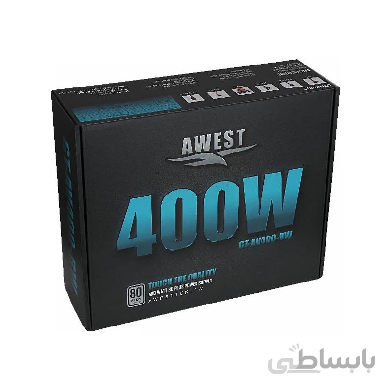 منبع تغذیه کامپیوتر اوست مدل GT-AV400-BW