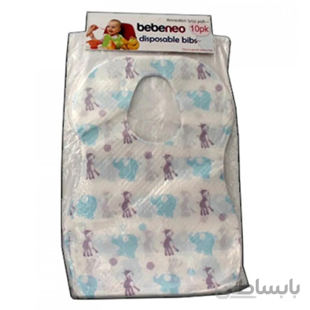 پیش بند کودک ببنئو 6 عددی ا Bebeneo Disposable Bibs 6pcs