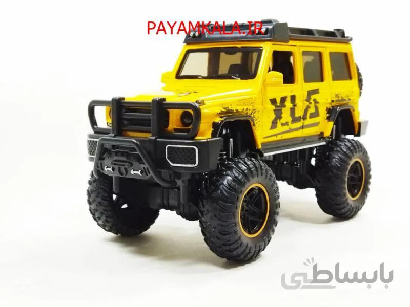 ماشین اسباب بازی بنز جی کلاس آفرود (BY XLG) زرد