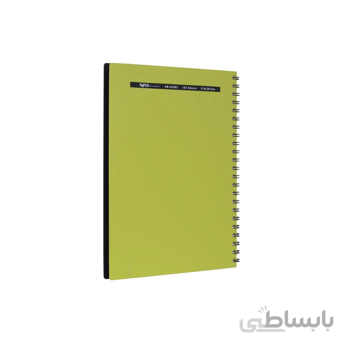 دفتر 120 برگ مدل متالیک جعبه 6 عددی کد NB-645BC
