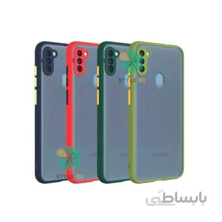 Hybrid Simple Matte Bumper Phone Case For Samsung Galaxy A11 ا کاور محافظ گوشی سامسونگ Galaxy A11 مدل پشت مات