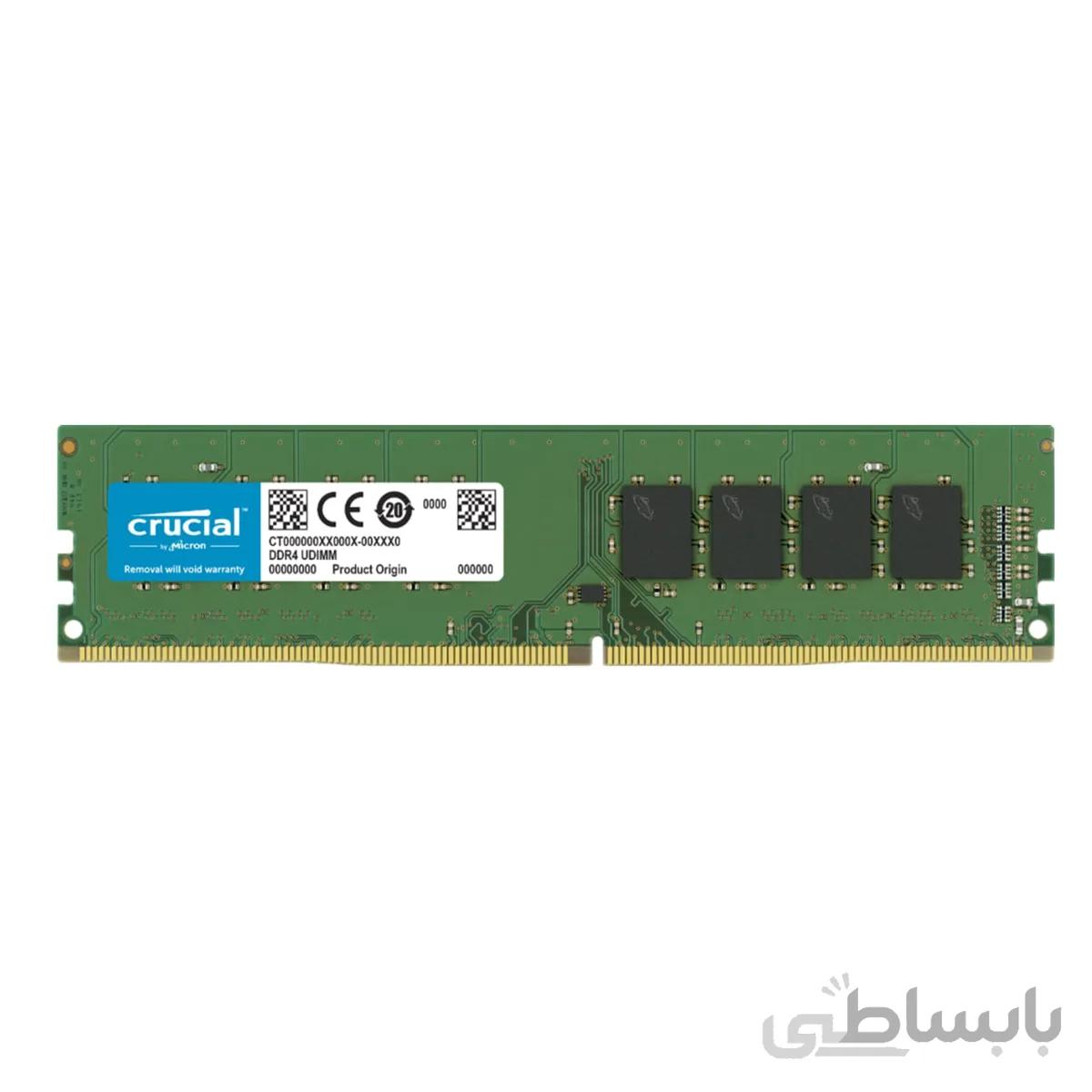 رم دسکتاپ DDR4 کروشیال تک کاناله 3200 مگاهرتز ظرفیت 32 گیگابایت