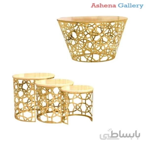 میز پذیرایی کد ۰۱۲ مجموعه ۴ عددی