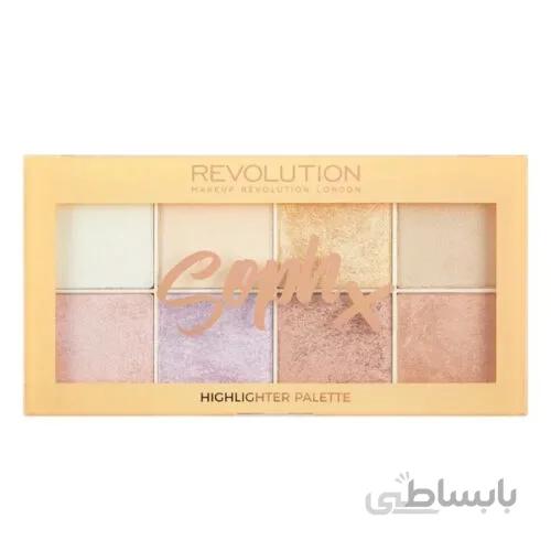 پالت هایلایتر سوف ایکس رولوشن اصل | کاملاً گیاهی ا REVOLUTION SOPH X HIGHLIGHTER PALETTE