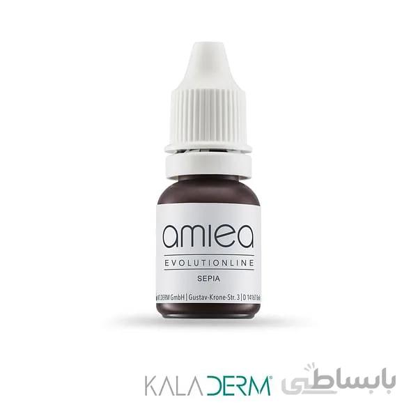 رنگ میکروپیگمنتیشن آمیا سری اولوشن مدل Sepia