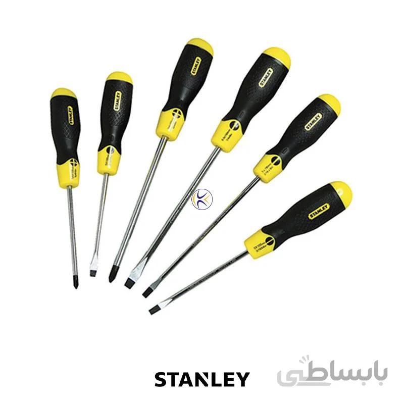 مجموعه 6 عددی پیچ گوشتی مدل 065007 استنلی