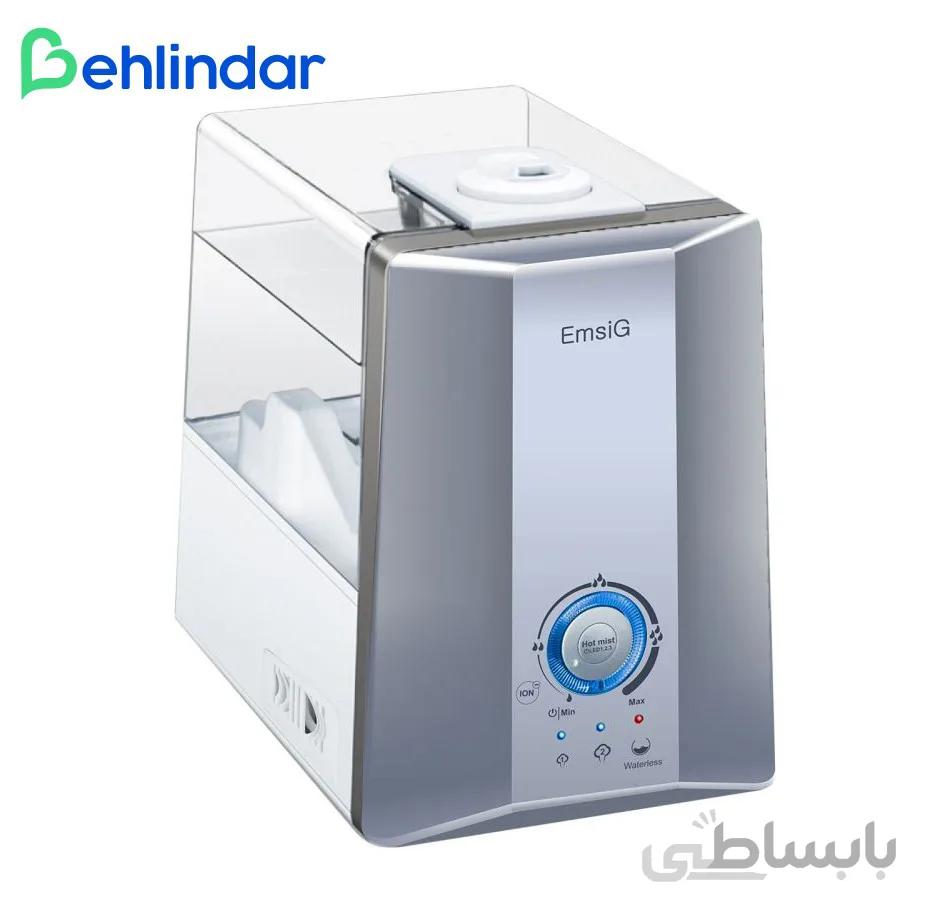 دستگاه بخور و رطوبت ساز سرد و گرم امسیگ مدل US494 ا EmsiG US494 Hot Mist and Cold Mist Air Humidifier