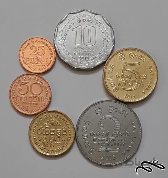 ست کامل سکه های سریلانکا