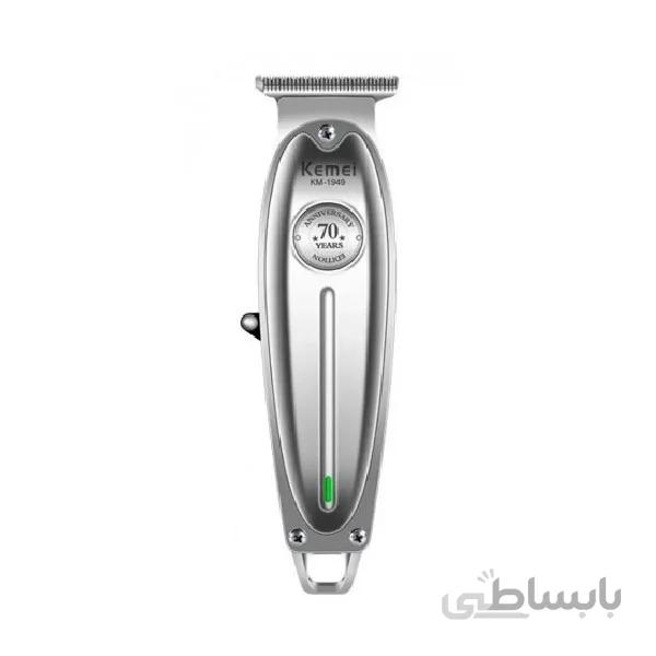 ماشین اصلاح و خط زن حرفه ای کیمی مدل KM-1949 ا Kemei KM-1949 Professional Hair Clipper کد 242895