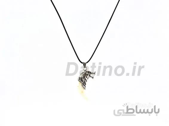 گردنبند مردانه دندان گرگ-Gothic.N.9