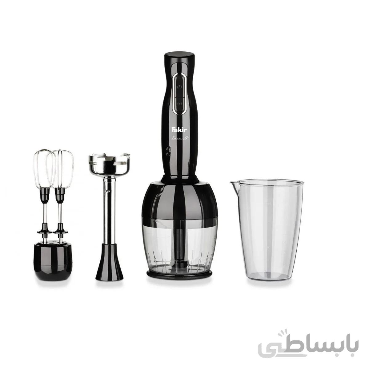 غذاساز فکر مدل لوکا کیو LUCCA Q سه کاره (مشکی) ا Fakir LUCCA Q Food Maker
