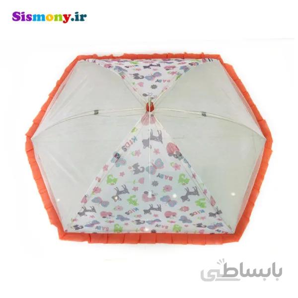پشه بند اسپرینگ مدل چتری ۶ میل عروسکی