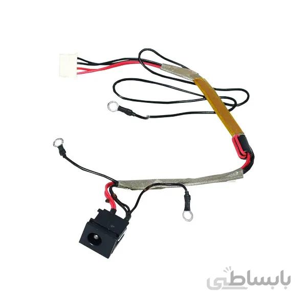 سوکت شارژ لپ تاپ کد 5061 توشیبا A300 ا Toshiba Satellite Equium Pro A300 DC jack connector replacement