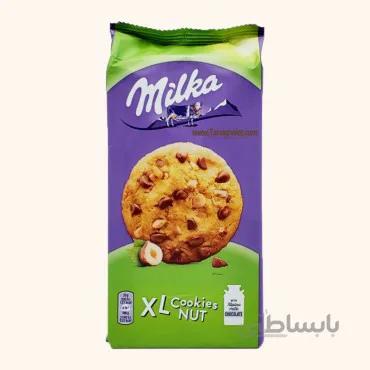 کوکی میلکا با تکه های شکلات و فندوق 184 گرمی