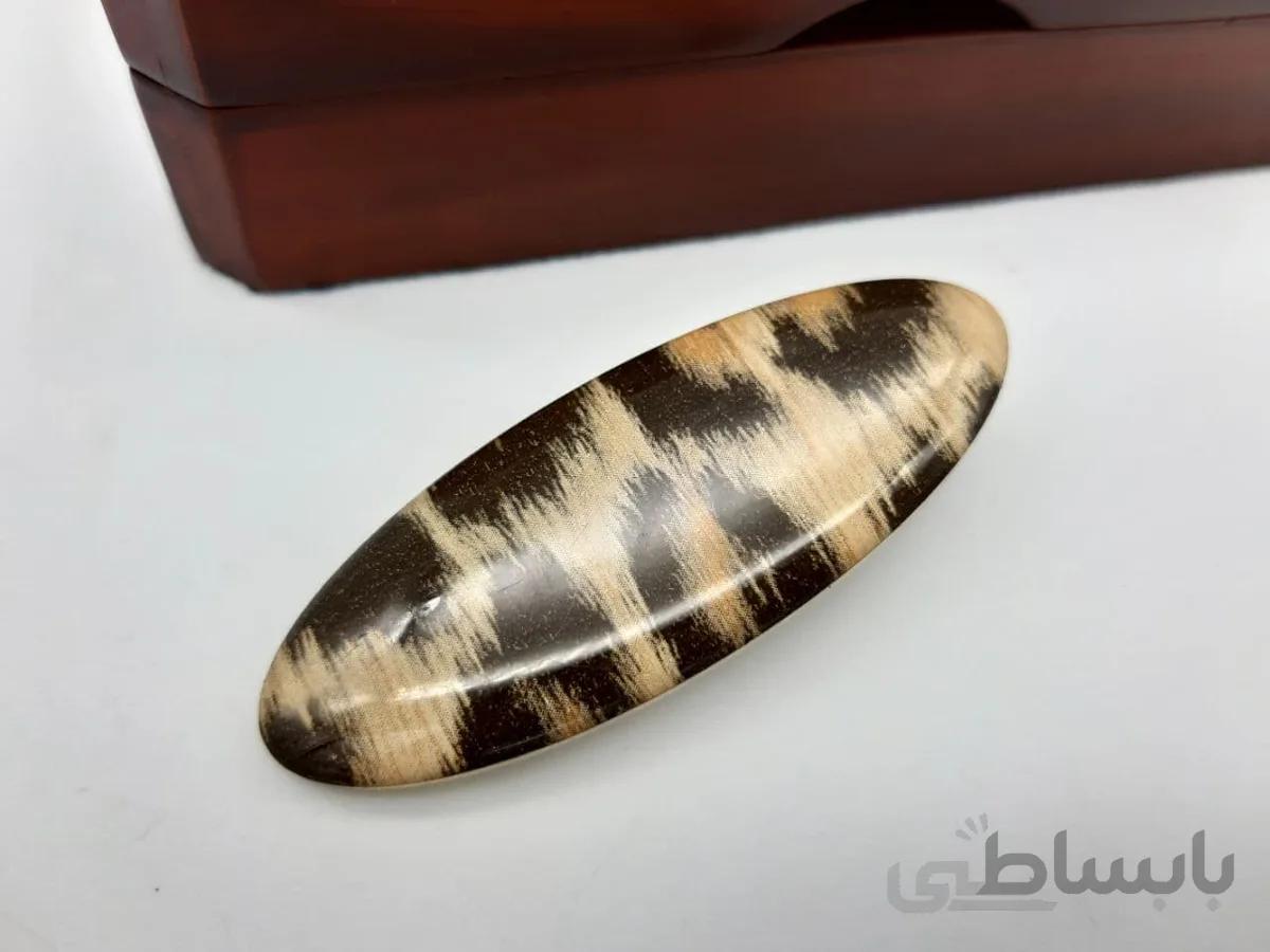 گیره سر بیضی شکل پلنگی