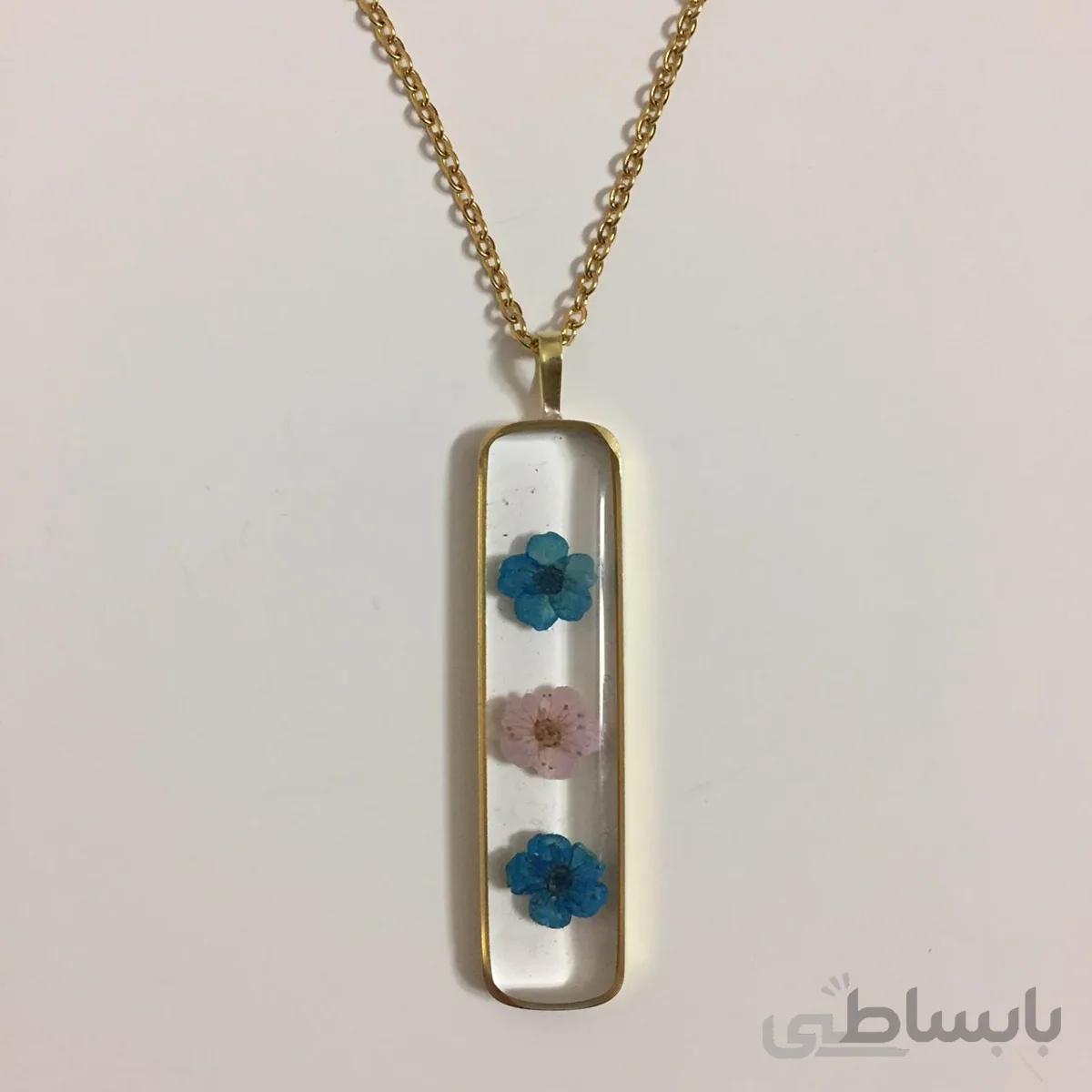 گردنبند رزین اپوکسی کد far-42