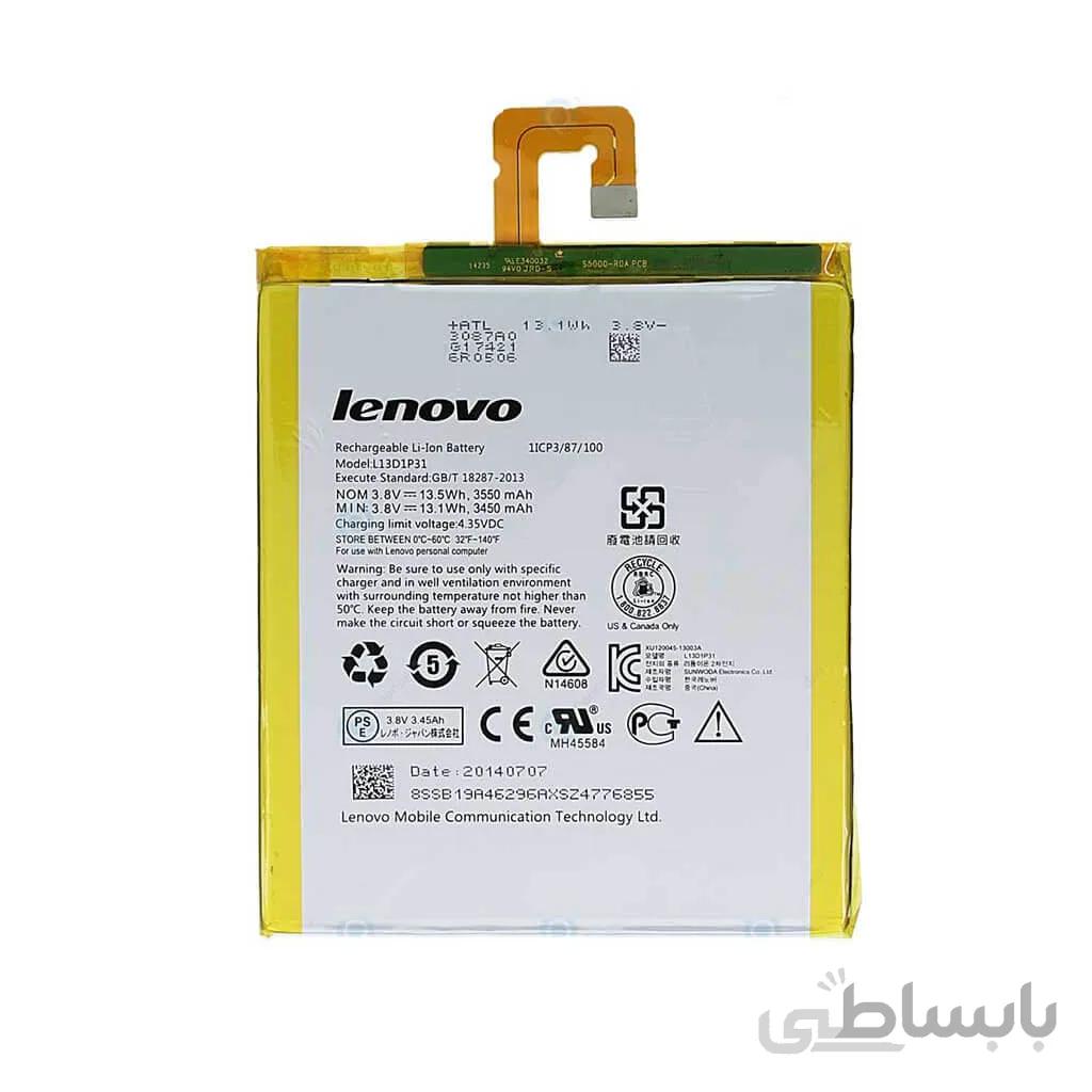 باتری تبلت مدل L13D1P31 با ظرفیت 3550 میلی آمپر مناسب برای تبلت لنوو IdeaTab A3500 ا L13D1P31 3550mAh Tablet Battery For Lenovo IdeaTab A3500