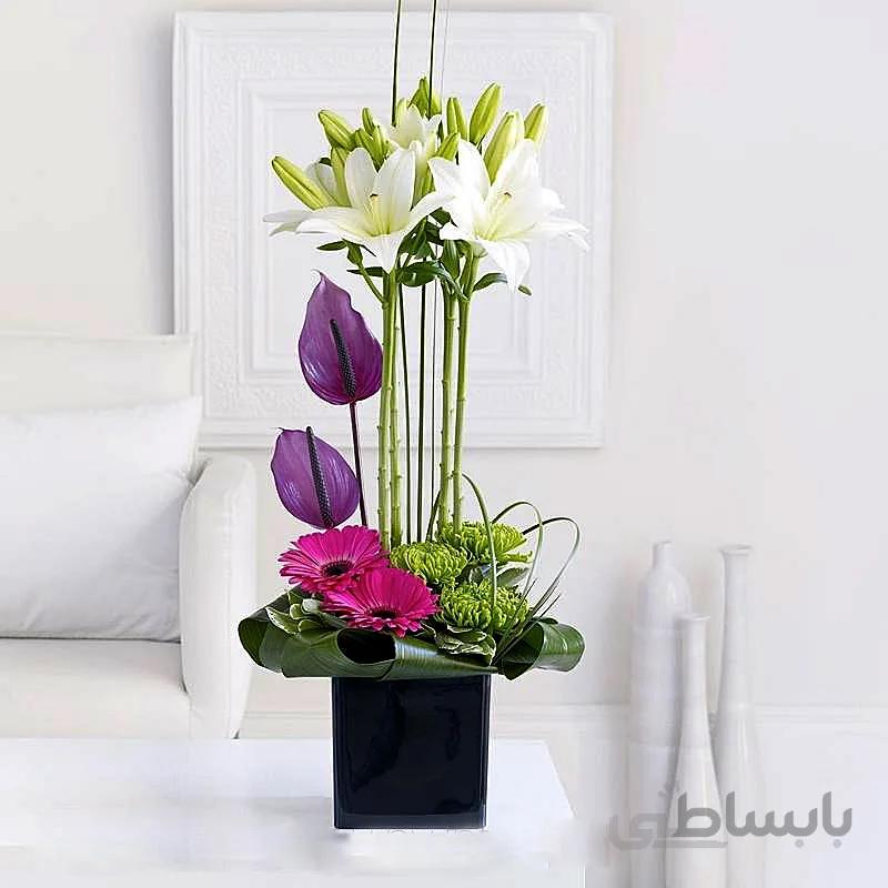 باکس گل لیلیوم شماره ۲۱۱