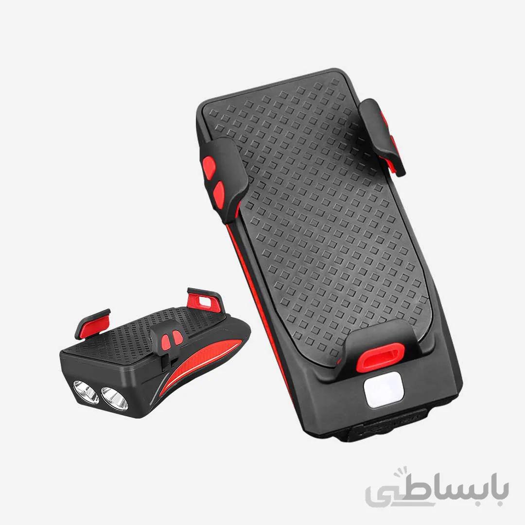 پایه نگهدارنده موبایل، پاوربانک و چراغ قوه دوچرخه ویوک