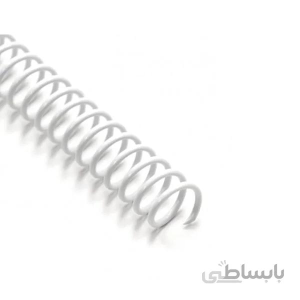 فنر صحافی مارپیچ فلزی روکش دار پلاستیکی سایز ۸ تا ۵۰ میلی متری