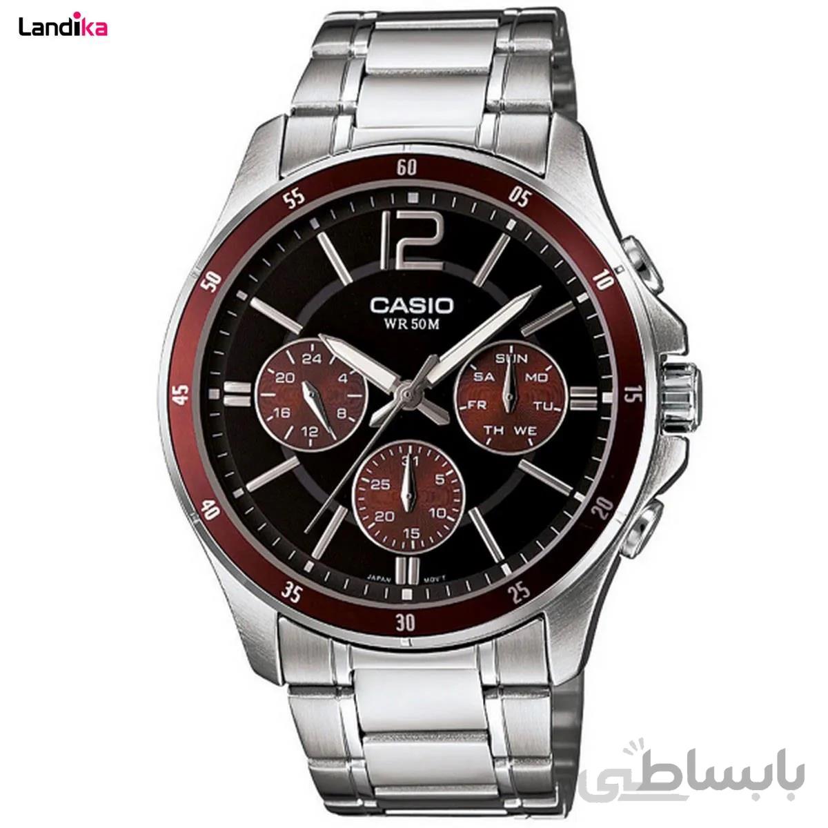 ساعت مچی کاسیو کد MTP-1374D-5AVDF ا MTP-1374D-5AVDF