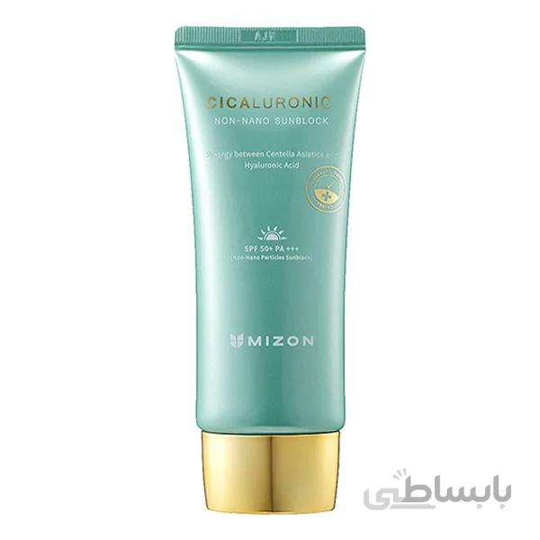 ضدآفتاب سیکالورونیک🌞 Mizon ا mizon cicaluronic sunblock