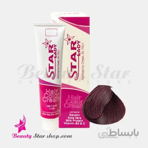 رنگ موی ارغوانی روشن شماره 5.26 استارليدی حجم 120 ميلی لیتر