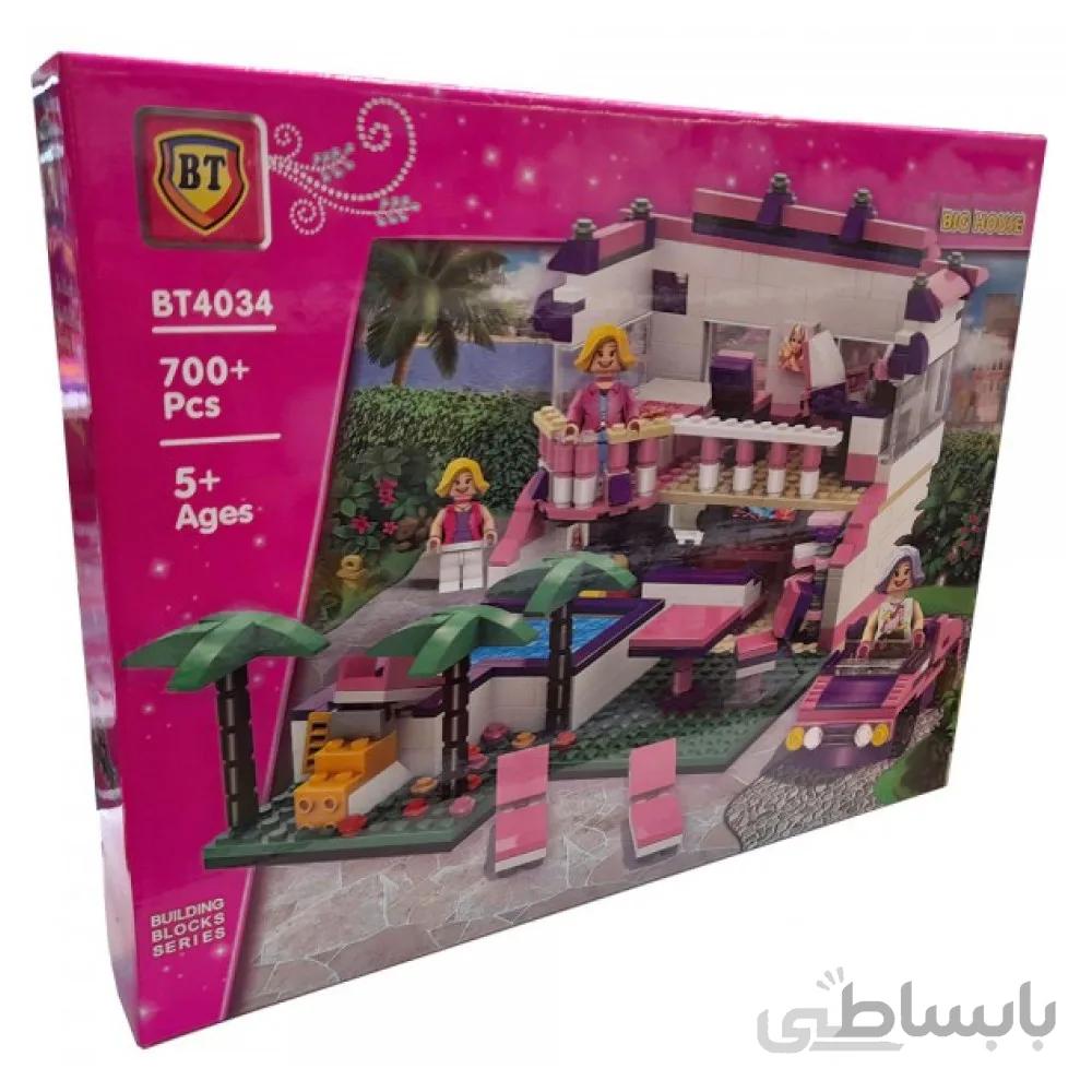 اسباب بازی لگو خانه بزرگ 700 قطعه مدل BT-4034