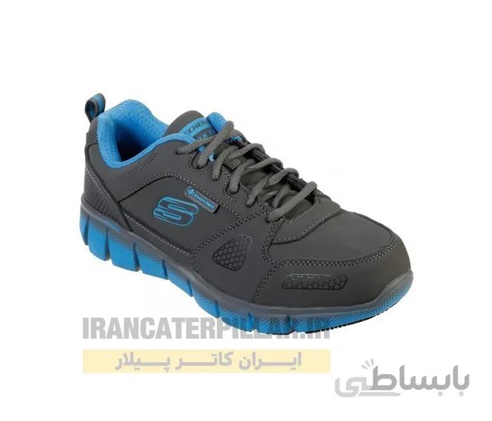کفش ایمنی مردانه بدون محافظ اسکچرز skechers 77171/ccbl