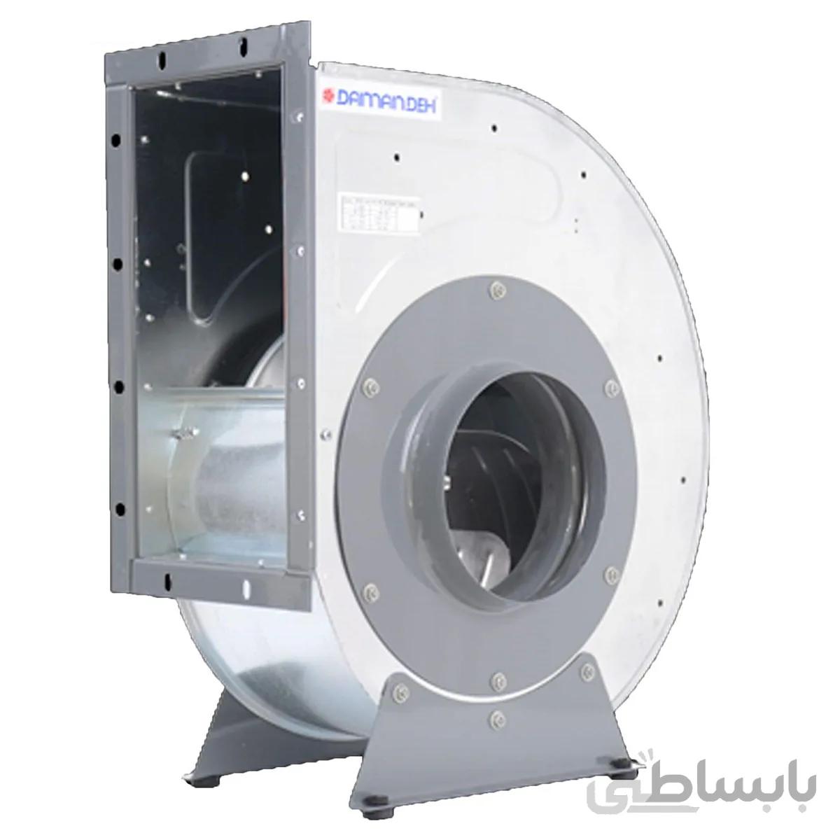 سانتریفیوژ یک طرفه بکوارد دمنده سایز 16 50 تک فاز مدل BEB 50 16R4S ا Damande Backward Centrifugal Fan Single Sided Inlet