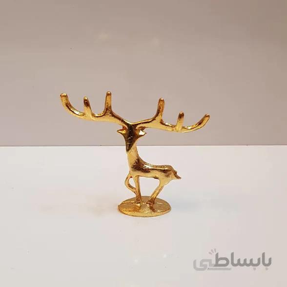 مجسمه گوزن ایستاده طلایی زاماک