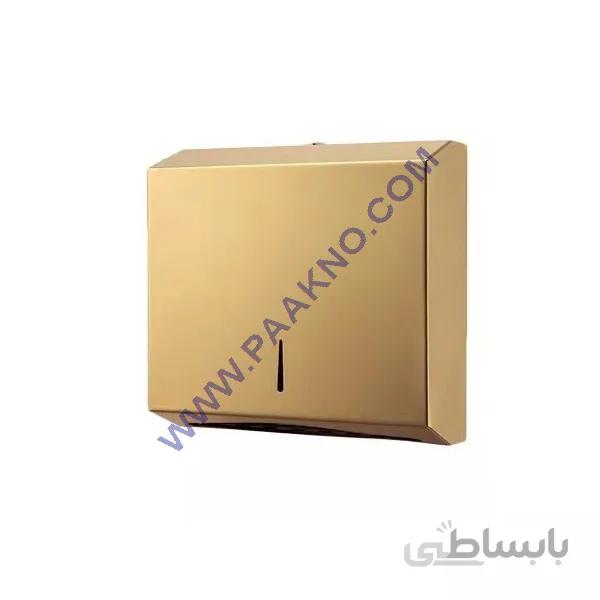 مخزن دستمال استیل طلایی G40
