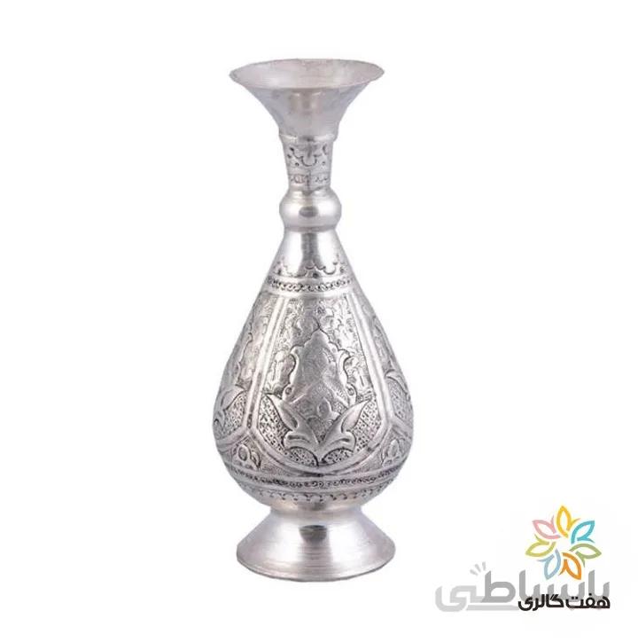 گلدان موشکی نقره نما کد ۱۰۴۶۷