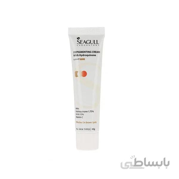 کرم روشن کننده سی گل مدل herbal مناسب انواع پوست 40g
