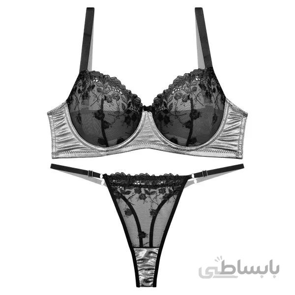 ست فانتزی نقره ای انوشه کد ۶۷۰۰۱