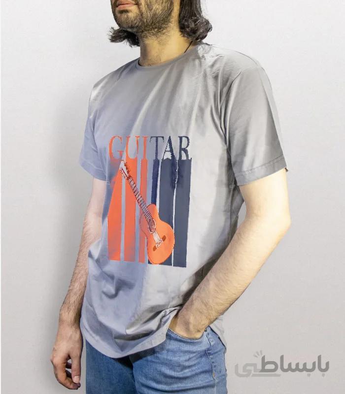 تی شرت طرح گیتار 3