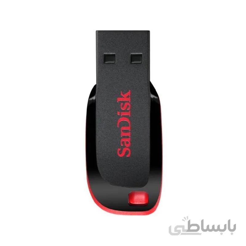 فلش مموری سن دیسک Cruzer Blade _ CZ50 | ظرفیت 128 گیگابایت ا SanDisk Cruzer Blade CZ50 Flash Memory 128GB