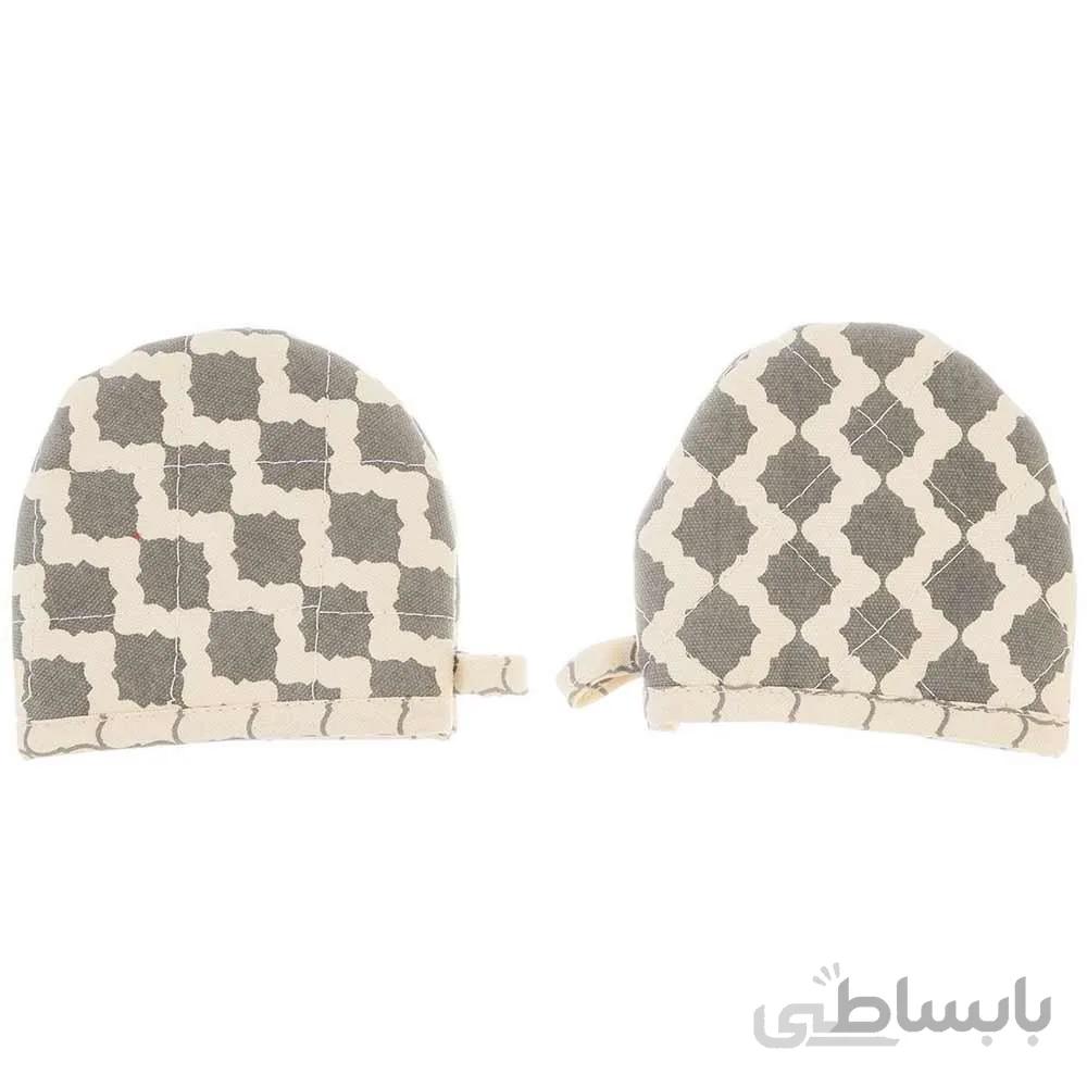 دستگیره قابلمه رزین تاژ کتان طرح کندو