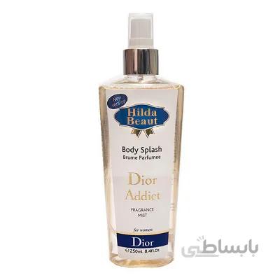 بادی اسپلش زنانه هیلدا بیوت مدل DIOR ADDICT حجم 250 میل
