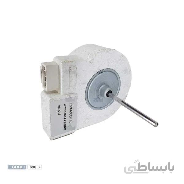 موتور فن اواپراتور یخچال 12ولت 2500 دور مدلRD58/05CCW-01