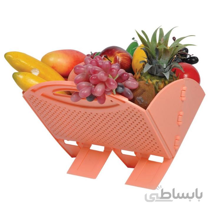 سبد میوه تاشو پایه دار