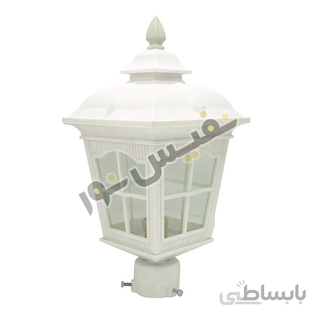 چراغ حیاطی و پارکی سرلوله پلاستیکی مدل OL10-S