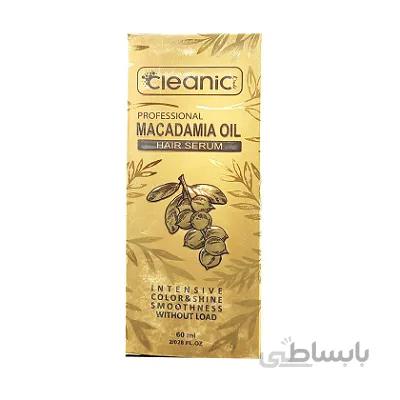 سرم موی ماکادمیا کلینیک مناسب موهای خشک و آسیب دیده 60 میلی لیتر ا CLEANIC Hair Serum