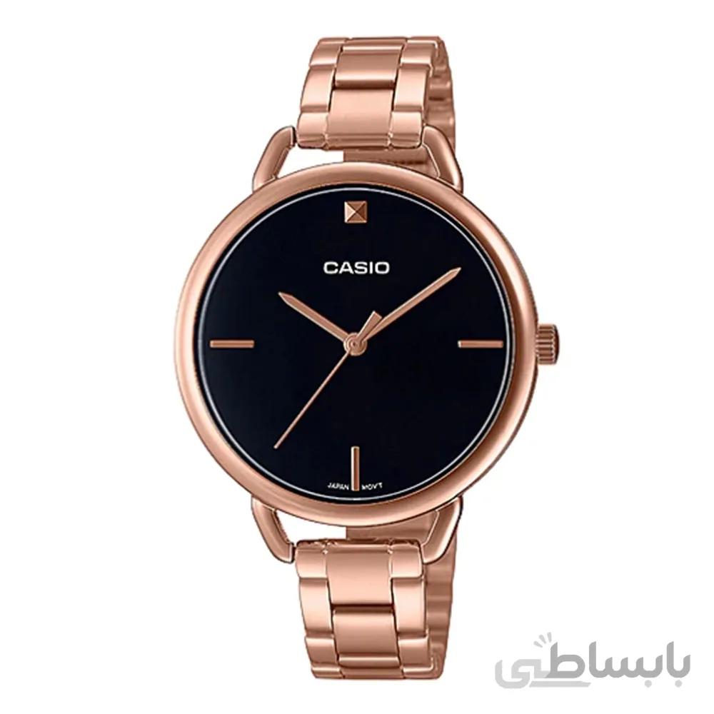 ساعت مچی زنانه کاسیوCasio LTP-E415PG-1C ا ساعت مچی زنانه کاسیوCasio LTP-E415PG-1C
