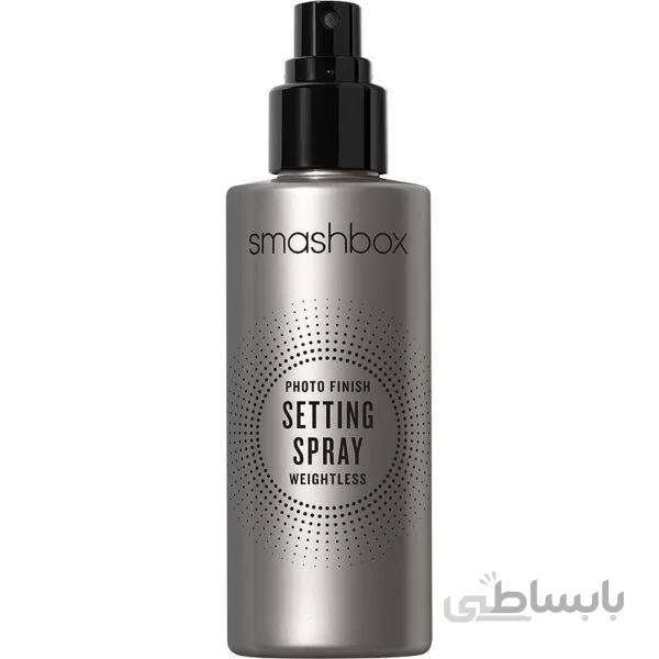 اسپری فیکس اسمش باکس مدل weightless ا Smashbox photo finish setting spray weightless