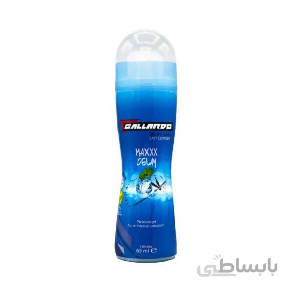 ژل آمیزشی تاخیری حاوی لیدوکائین و اسانس نعناع گالاردو ا Gallardo Gel