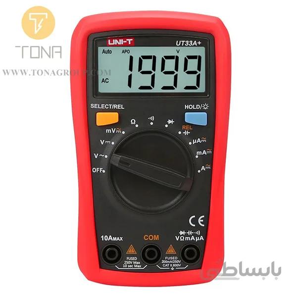 مولتی متر جیبی +UT33B