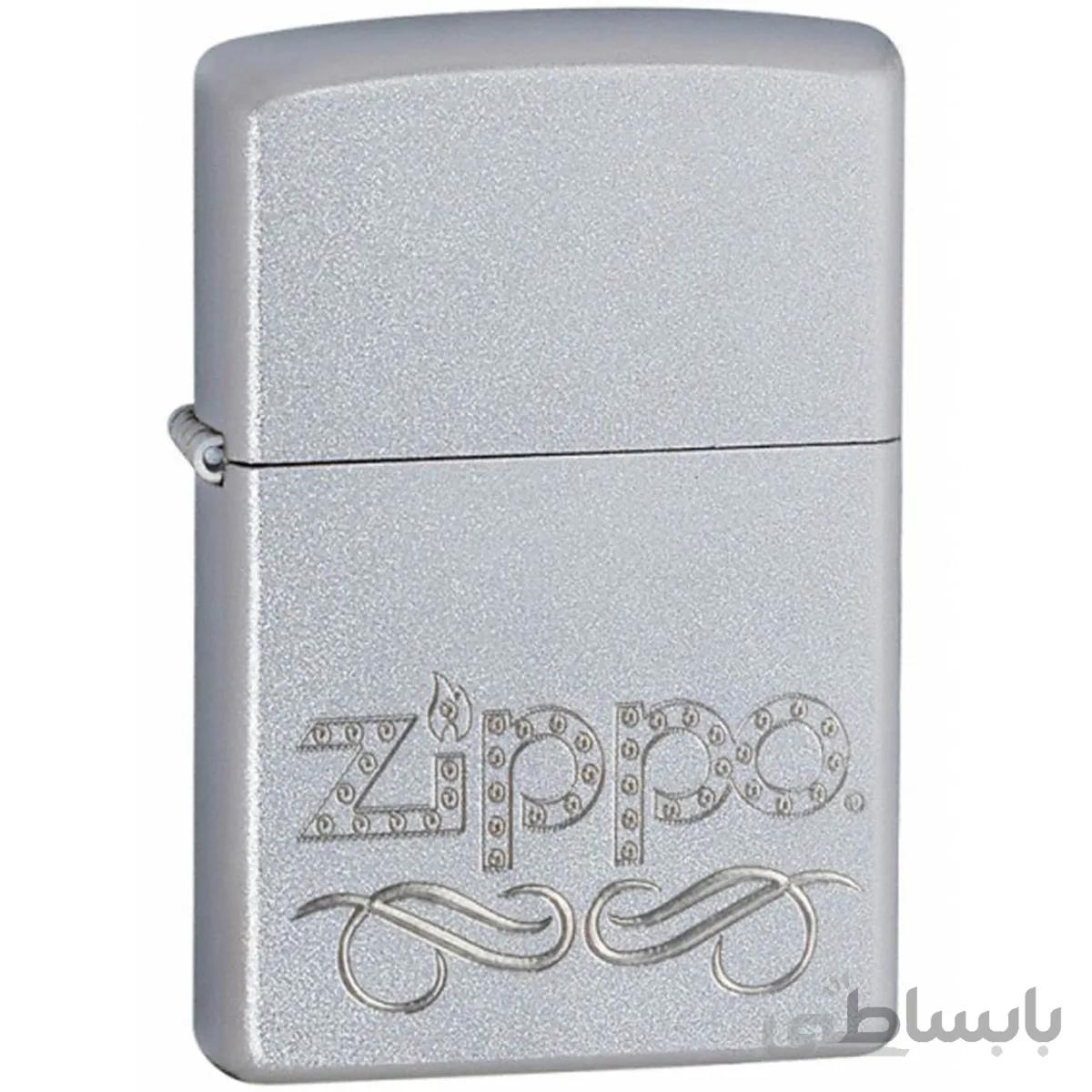 فندک زيپو مدل Scroll کد 24335 ا Zippo Scroll 24335 Lighter