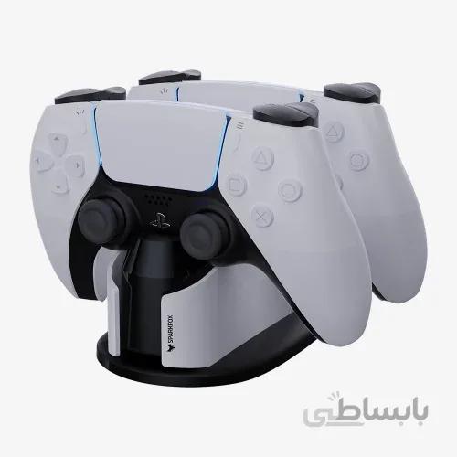 پایه شارژر دسته پلی استیشن 5 برند SparkFox